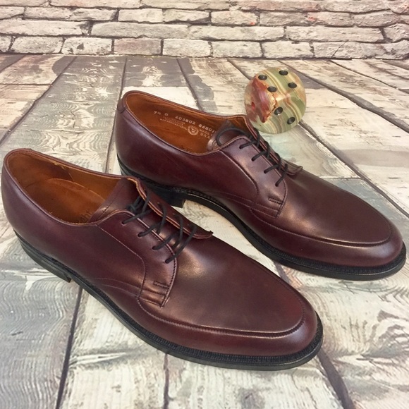 E. T. Wright Leather Lace Up Loafer Dress Shoes main image 6